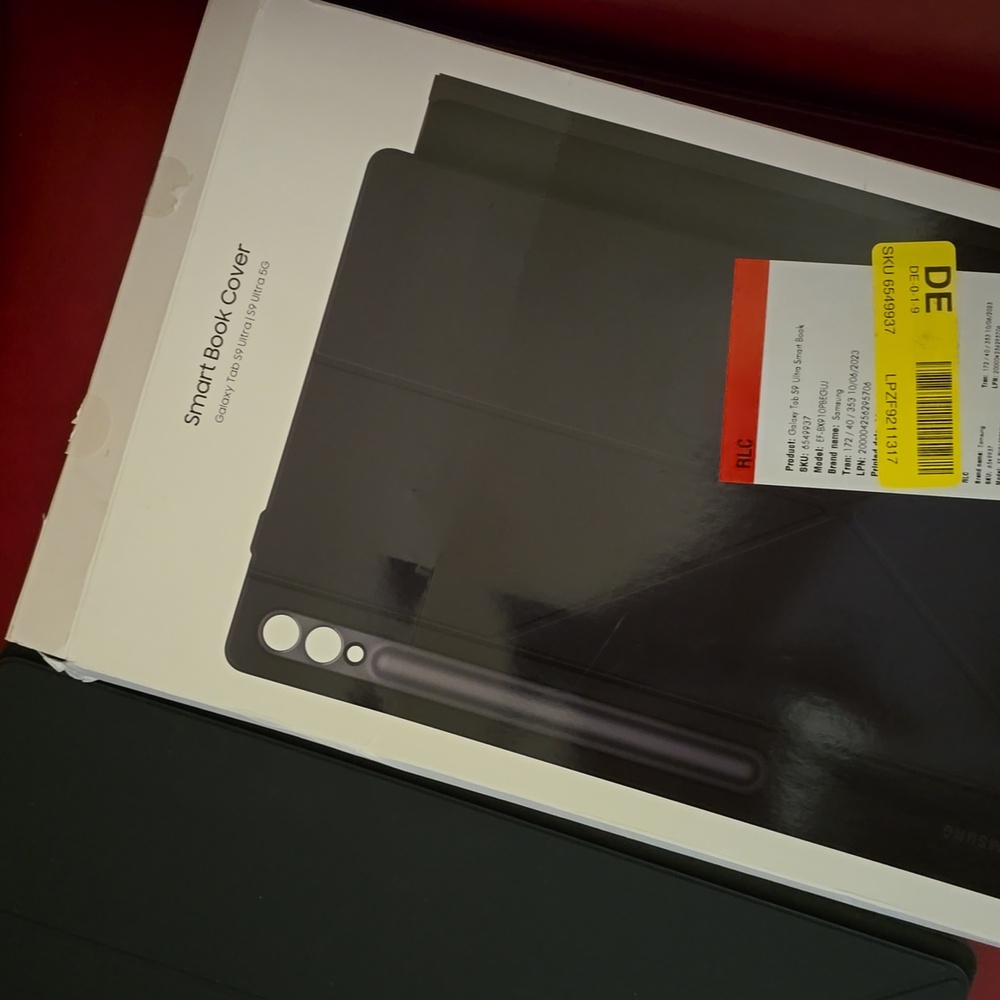 Samsung smart book cover for Galaxy Tab s9 ultra / s9 ultra 5g